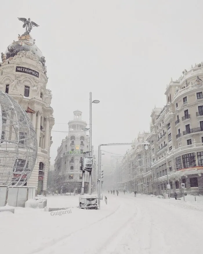 Gran Via And Alcalá Street