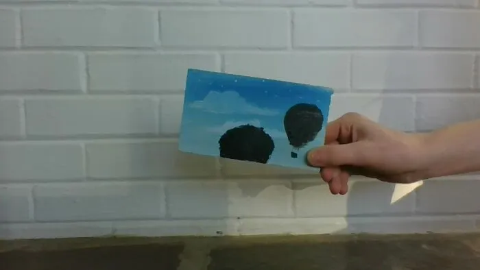 This Photo I Made A Few Hours Ago. I Painted On A Peice Of Wood. I Think It Is Pretty Good For A 12/Yr