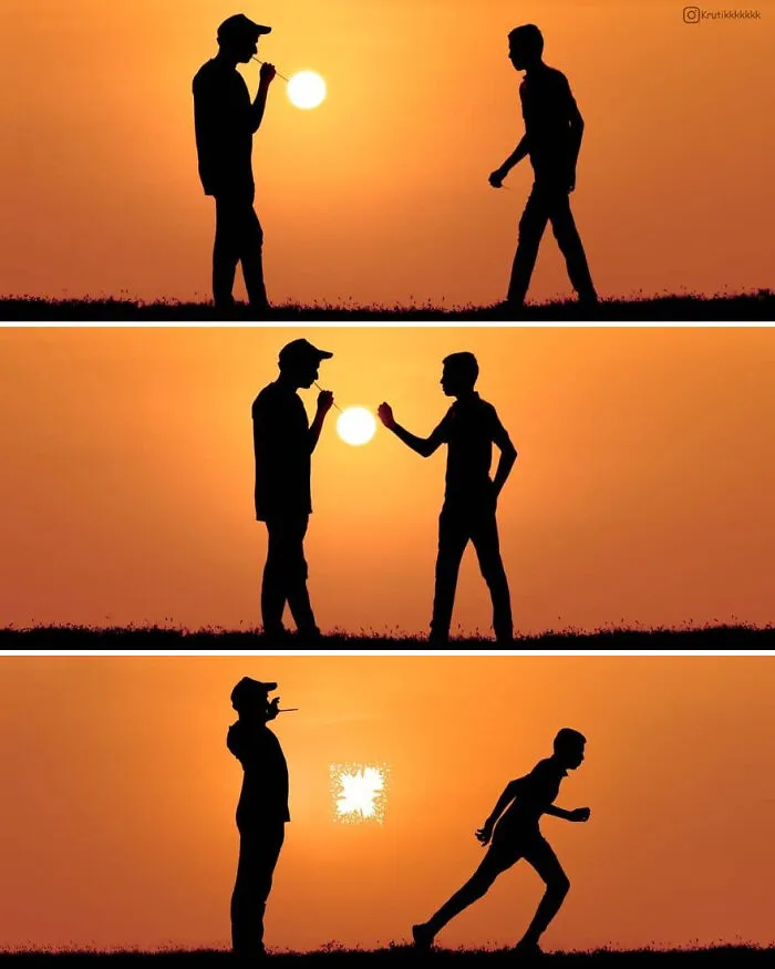 I Found My Passion For Doing Sunset Silhouettes, Here Are 27 Of My Favorite Ones