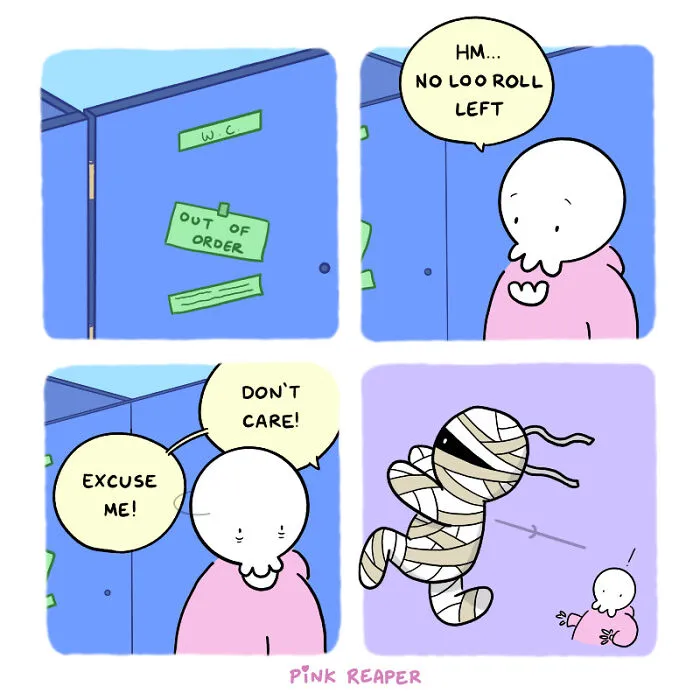 My New Comics About The Brighter Side Of The Grim Reaper Are Here To Get You Through Lockdown (20 Pics)
