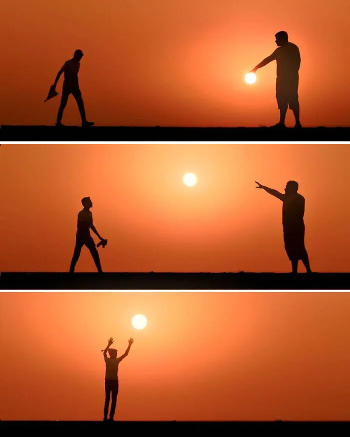 I Found My Passion For Doing Sunset Silhouettes, Here Are 27 Of My Favorite Ones