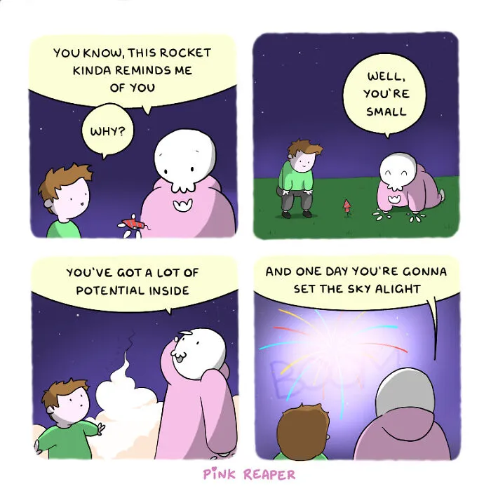 My New Comics About The Brighter Side Of The Grim Reaper Are Here To Get You Through Lockdown (20 Pics)