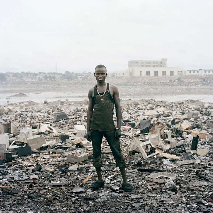 Agbogbloshie Market, Zakaria Salifu, Accra, Ghana, 2010, "Permanent Error"