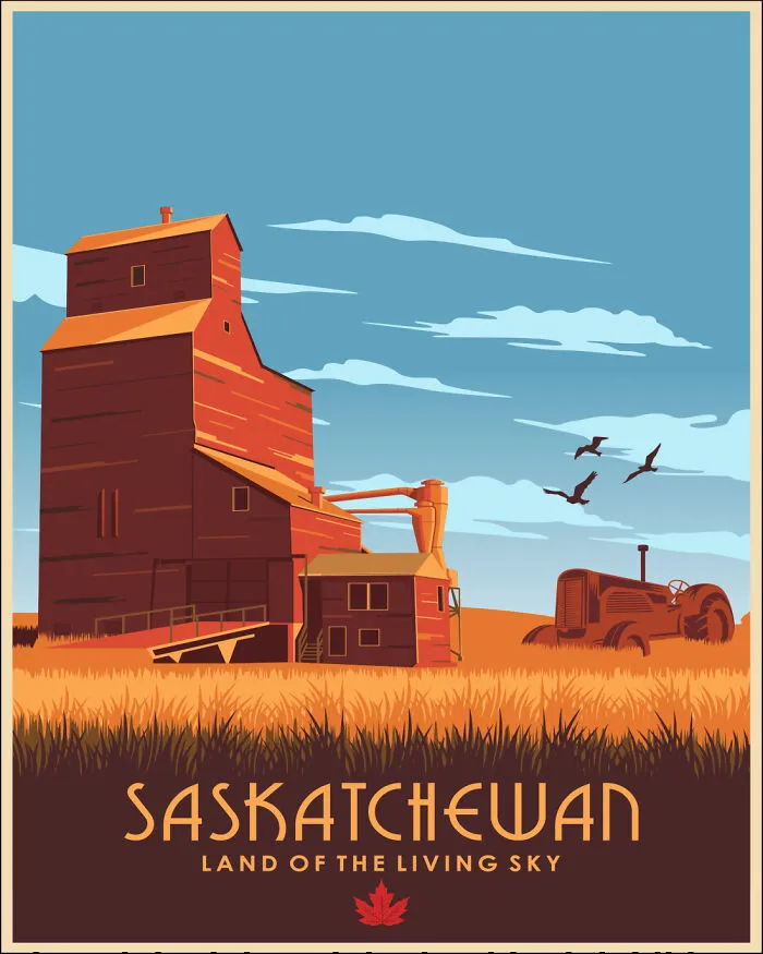 Saskatchewan For Some Might Sound Boring As It Is Indeed Flat, But Has So Many Fields And Open Sky So It Makes Up For The Lack Of Exciting Topography With The Night Stars