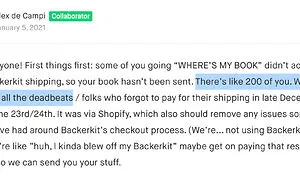 Writer Fails To Deliver Book, Then Calls Her Customers 'Deadbeats' And 'Whiners'. It Didn't Go Over Well.