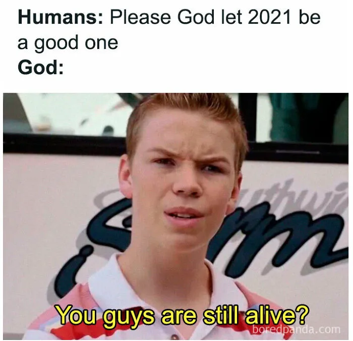 God Was Suprised
