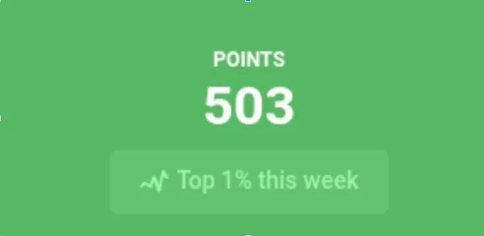 Honestly Not Sure What I'm More Proud Of, The Points Or How I Made The Picture Big Enough (Google Docs)