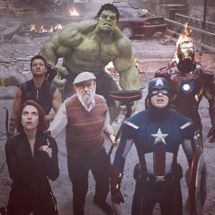 Son Photoshops His Father Into Movie Scenes And Odd Places (30 Pics)