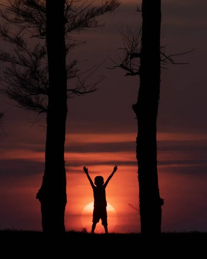 I Found My Passion For Doing Sunset Silhouettes, Here Are 27 Of My Favorite Ones