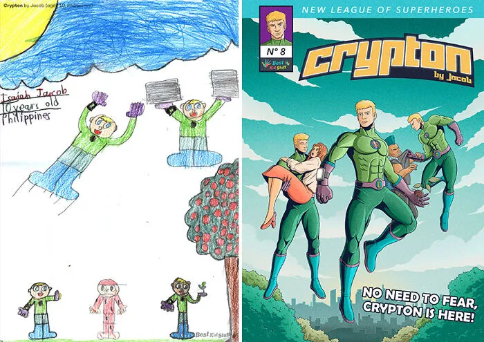 “Crypton” By Jacob (Aged 10, Philippines)