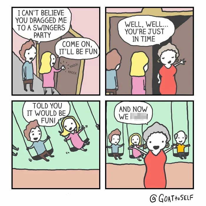 40 Ridiculously Absurd And Funny Comics By Canadian Artist