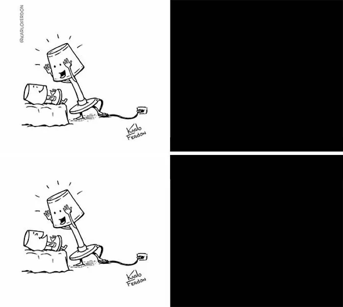 30 Funny Minimalist Comics Without Dialogue By Karlo Ferdon