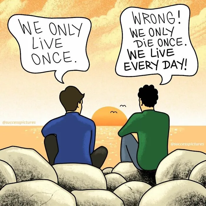50 Illustrations By "Success Pictures" That Might Motivate You