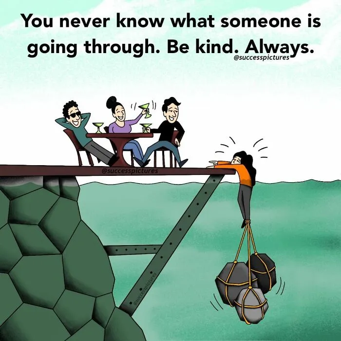 50 Illustrations By "Success Pictures" That Might Motivate You