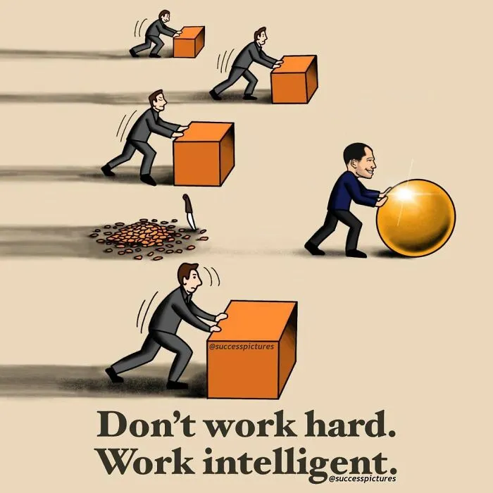50 Illustrations By "Success Pictures" That Might Motivate You