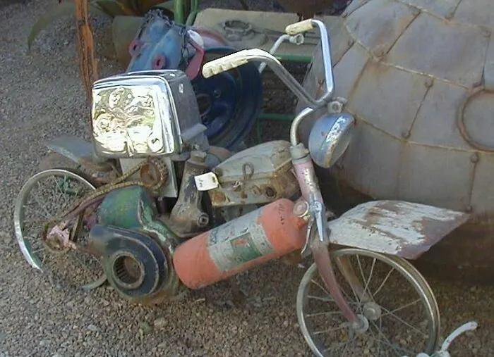 My Toastercycle - Found It In Arizona, And My Hubby, Who Was My Boyfriend At The Time, Had It Shipped To Me As A Surprise