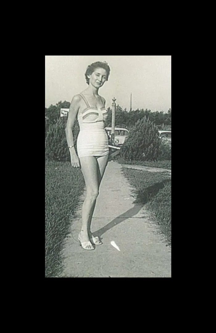 My Grandma Looking Fabulous Sometime In The 1950s
