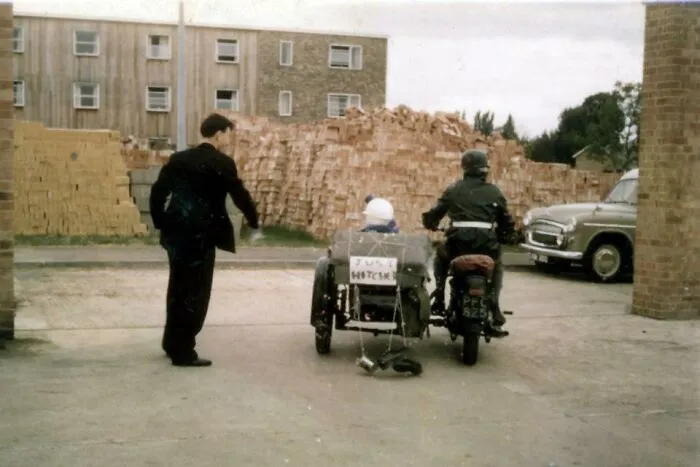 Setting Off On Honeymoon 1962 - Abingdon, UK