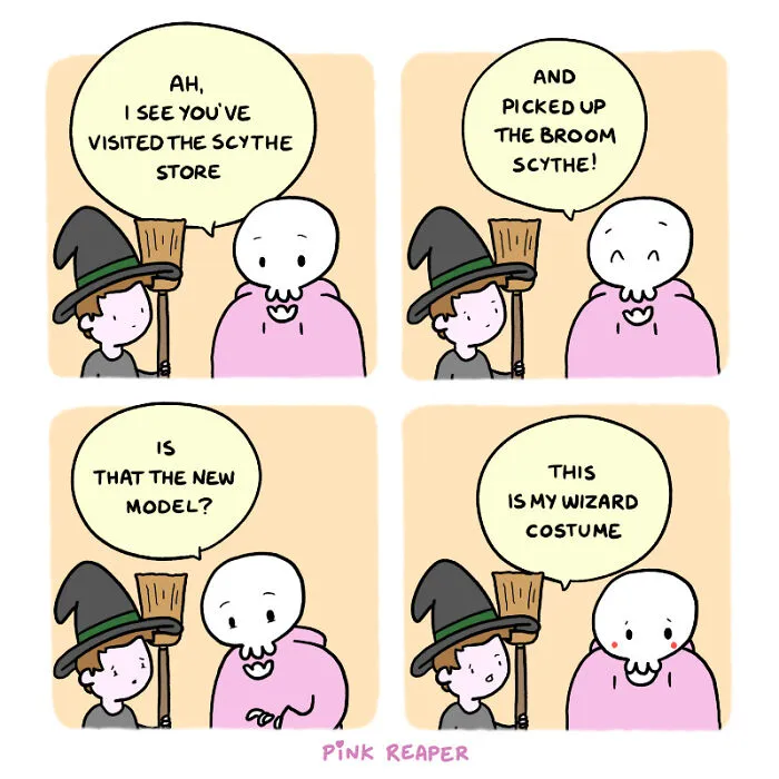 My New Comics About The Brighter Side Of The Grim Reaper Are Here To Get You Through Lockdown (20 Pics)