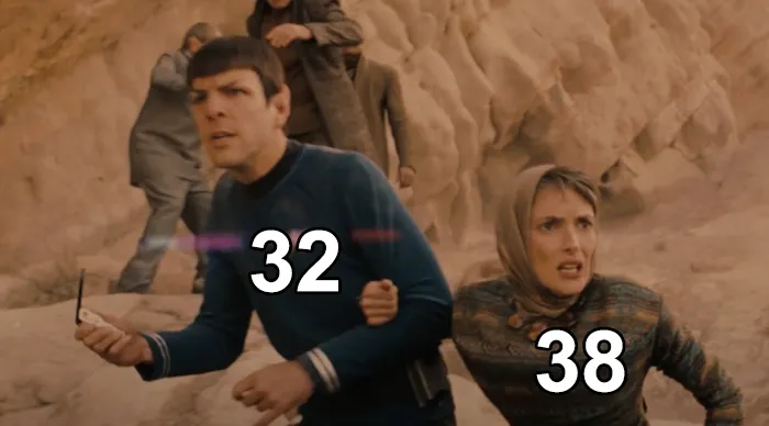 Winona Ryder Is Only Six Years Older Than Zachary Quinto, And She Played His Mother In The 2009 Star Trek