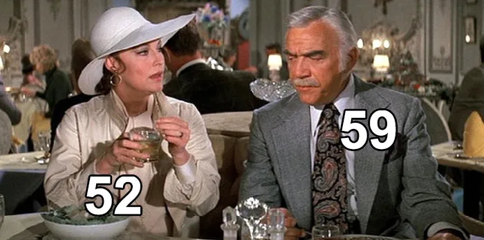 Lorne Greene solo tenía 7 años más que Ava Gardner, que hacía de su hija en Terremoto