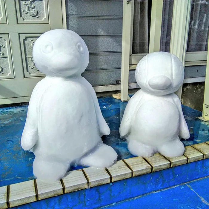 This Japanese Artist Makes Sculptures Out Of Snow, And Here Are 30 Of The Coolest Ones