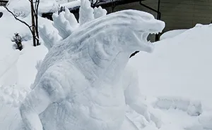 This Japanese Artist Makes Sculptures Out Of Snow, And Here Are 30 Of The Coolest Ones