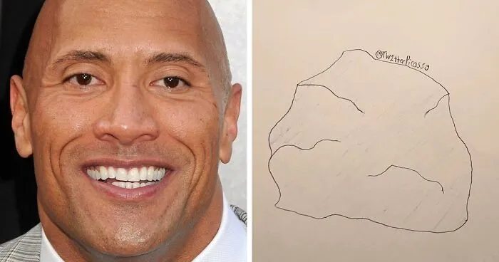 40 Terrible 'Fan Art' Drawings Of Famous People Created By This Artist (New Pics)