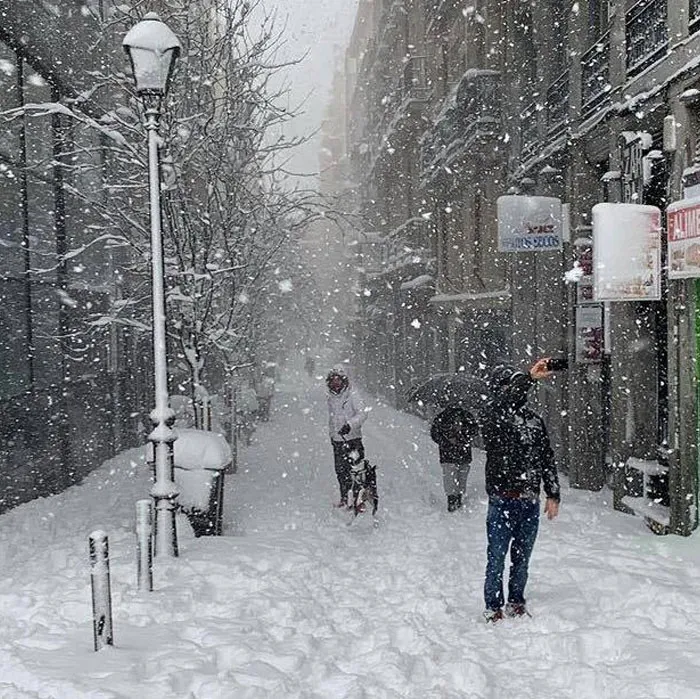 Madrid Has Seen Its Heaviest Snowfall Since 1971