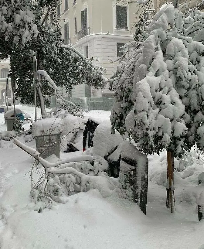 Madrid Has Seen Its Heaviest Snowfall Since 1971