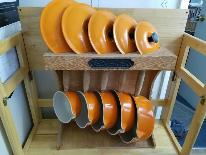 Le Creuset, compradas en 1977