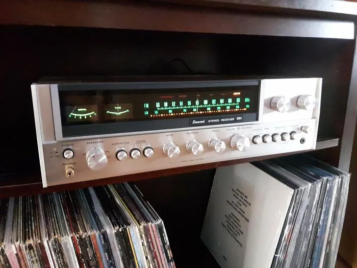 My 1974 Sansui 881, She's 43 Years Old This Month