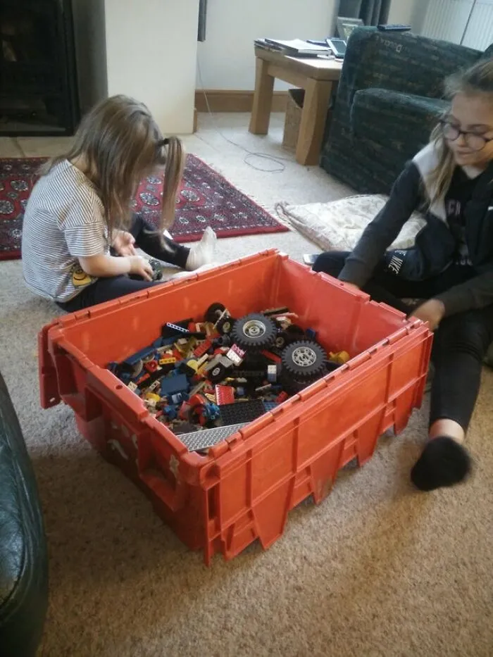 LEGO, My LEGO Being Played With Again 40 Years Later...