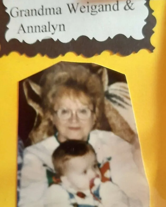 My Mother Holding My Daughter
