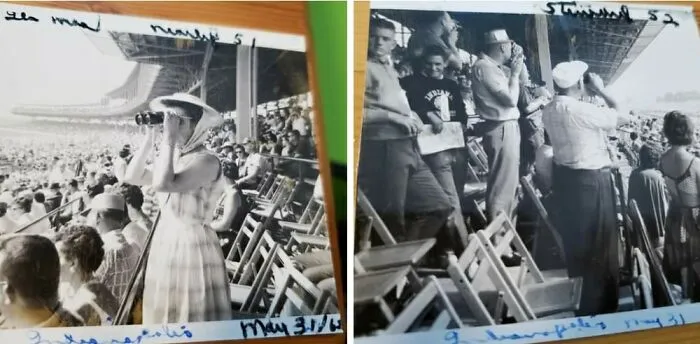 Gram And Gramp At The 1965 Indy 500