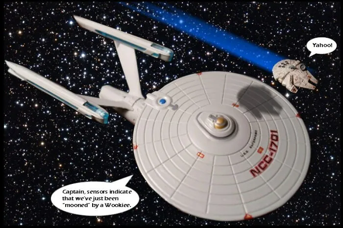Star Trek, Meet Star Wars