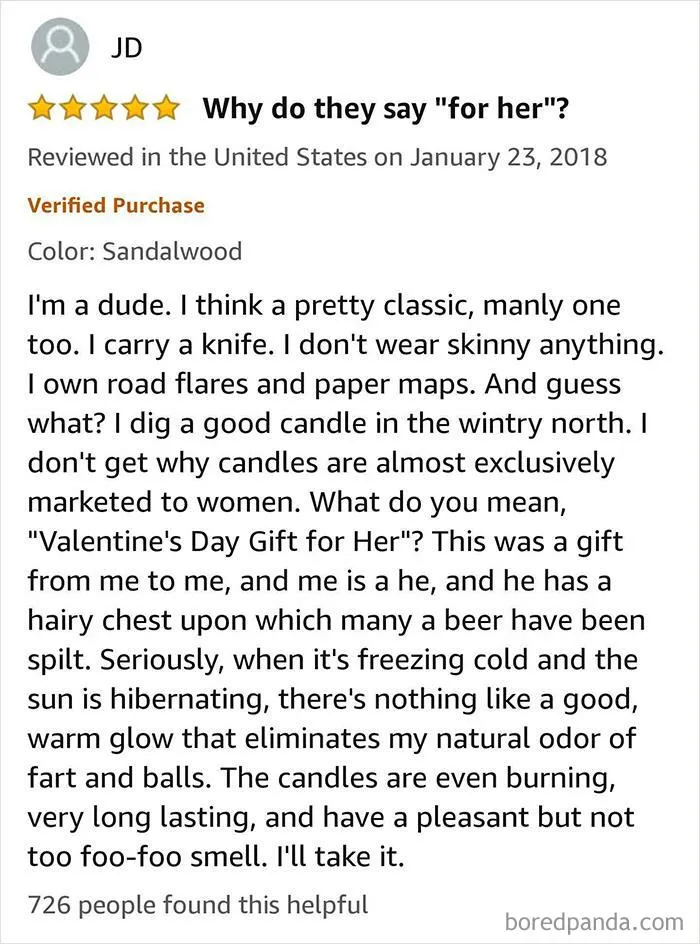 Candles Are For Men Too!