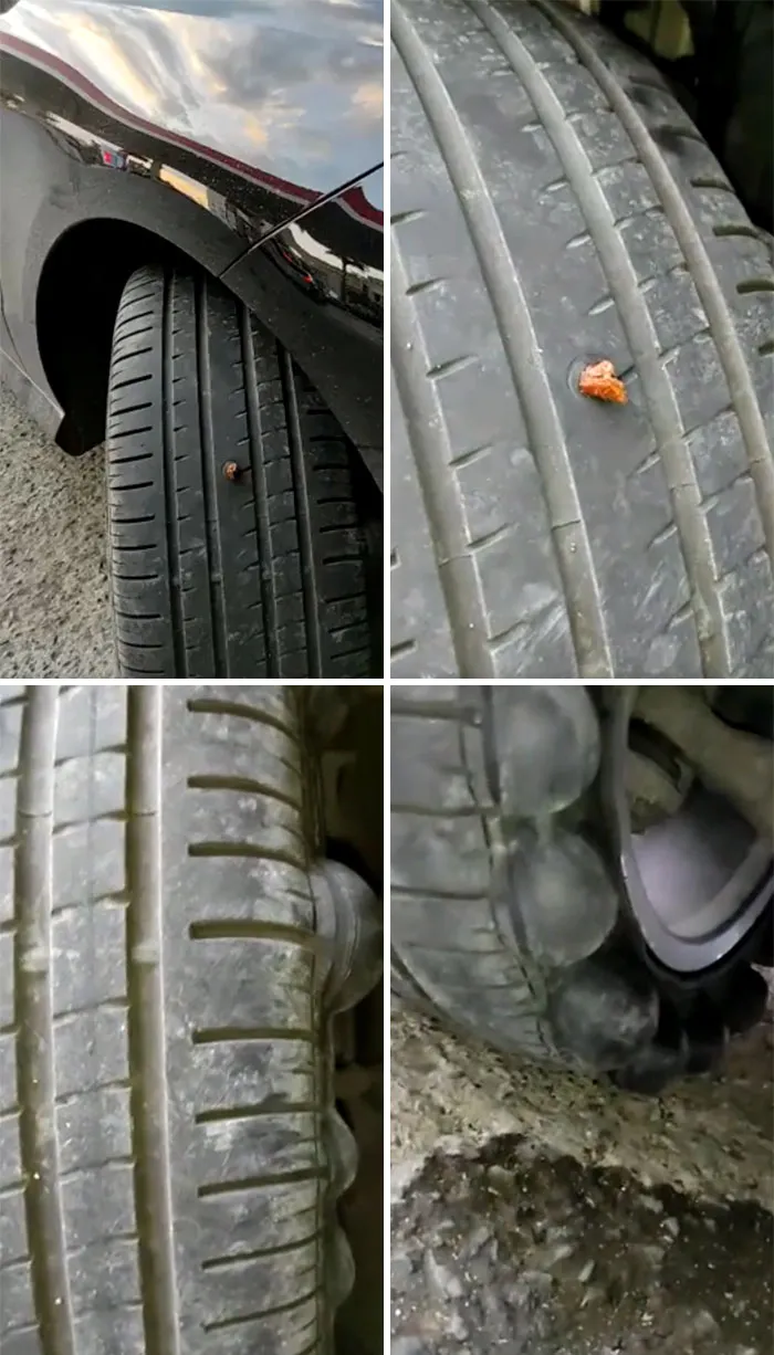 Grandpa Said "Just Pump The Tire Up"