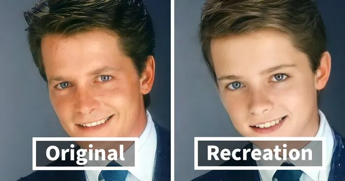 I Turned These 20 Celebrities From The '80s & '90s Into Kids Again Using AI