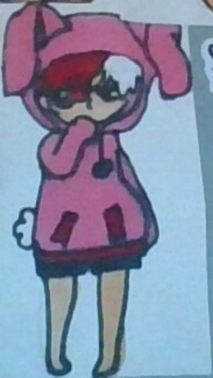 Drawing A Picture Of A Chibi Or Gacha Life Character Or Chibi Character