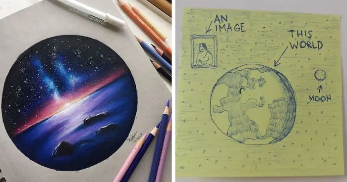 Hey Pandas, Draw An Image Out Of This World (Closed)