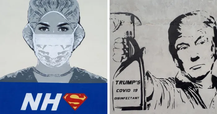 Coronavirus Street Art By John D'oh