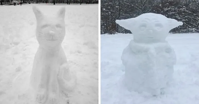 Hey Pandas, Show Your Snow Sculptures (Closed)
