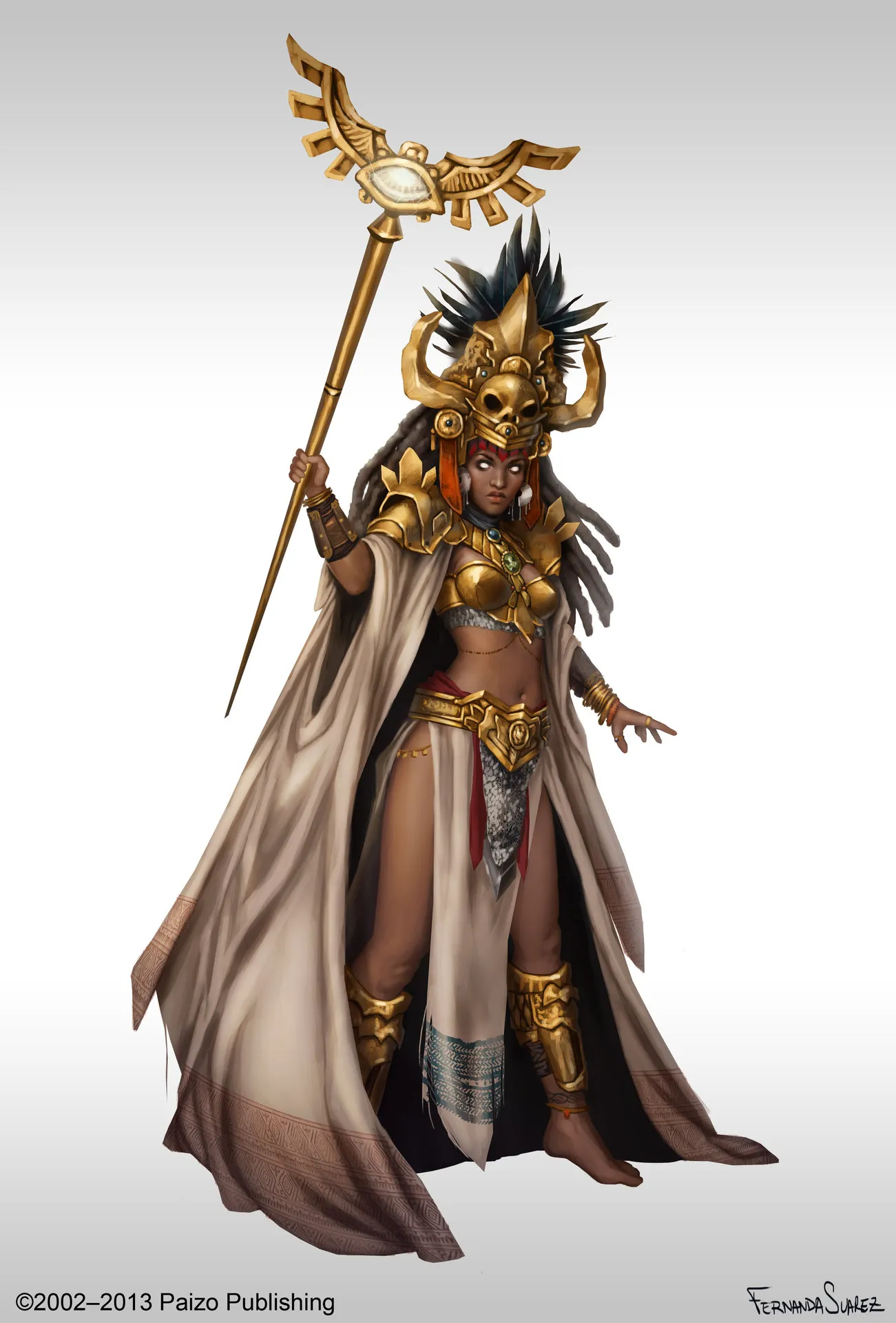Artist Fernanda Suarez Designed Cards For The Role-Playing Game Paizo