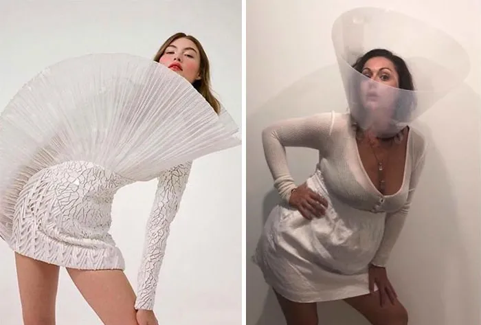 Woman Continues To Hilariously Recreate Celebrity Instagram Photos, And The Result Is Better Than The Original (New Pics)