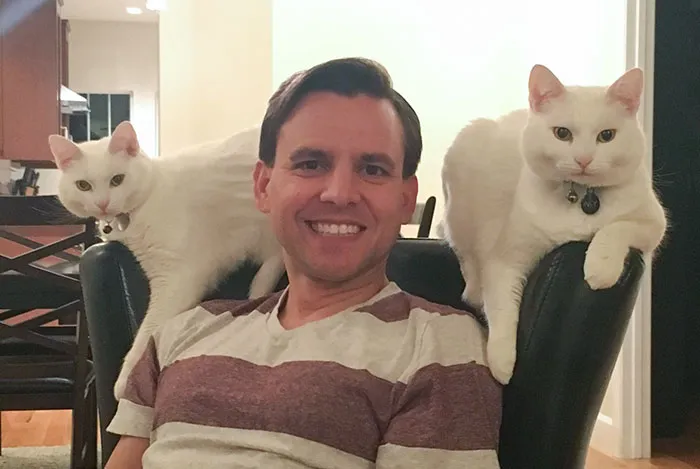 Every Time Husband Comes Home And Sits Down, The Girls Are Like This Within Minutes