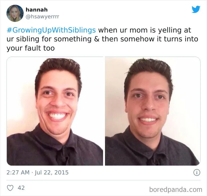 50 Hilarious Tweets That Sum Up What It’s Like Having A Sibling
