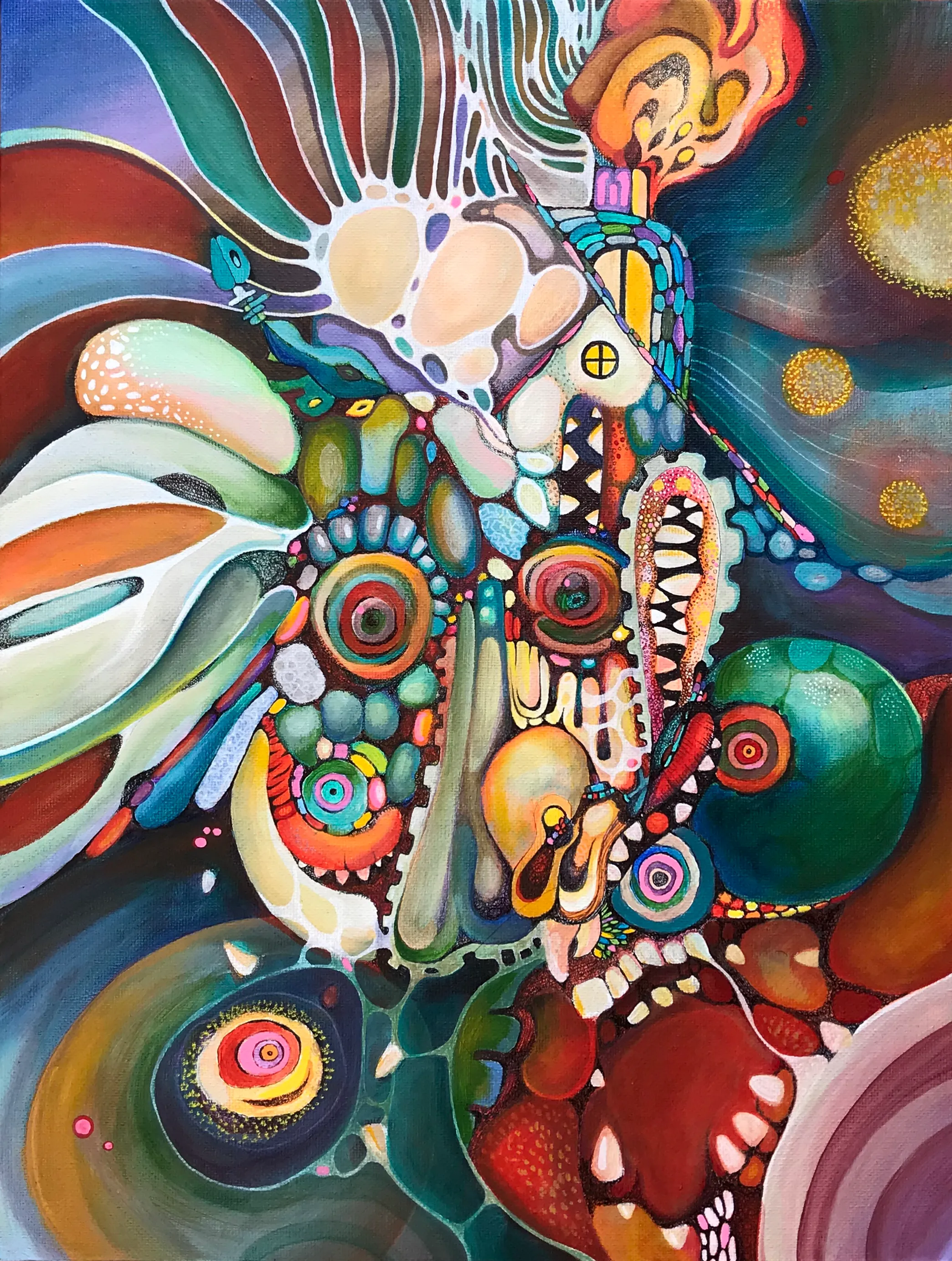 My Paintings Explore The Relationship Between Me And The World I Live In And The Constant Metamorphosis Of What I Perceive As Real.