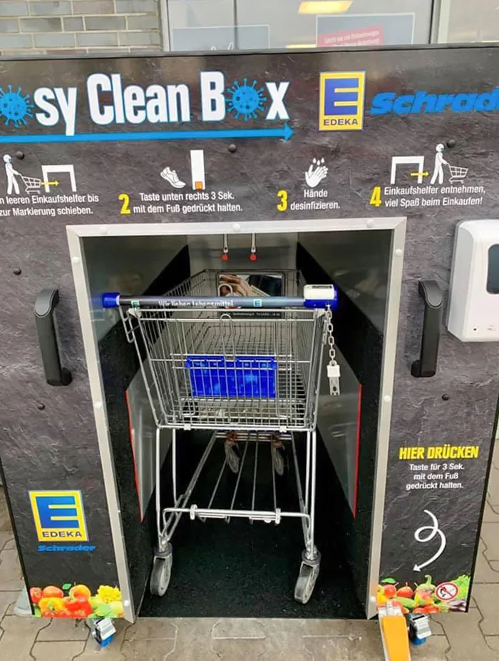 Shopping Cart Cleaning Machine In Germany