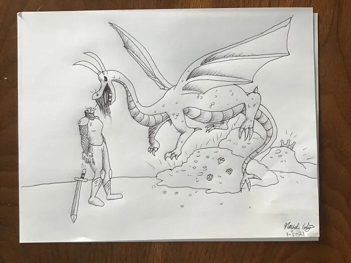 I Drew What Popped Into My Head